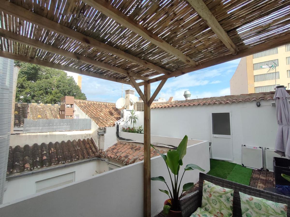 Historic Center Private Terrace Apartment มาลากา ภายนอก รูปภาพ